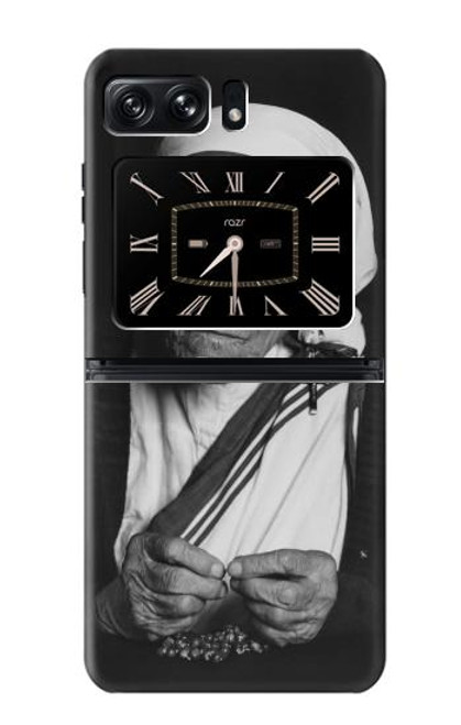 S2512 Mother Teresa Hülle Schutzhülle Taschen für Motorola Moto Razr 2022