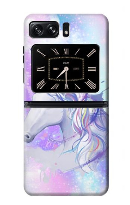 S3375 Unicorn Hülle Schutzhülle Taschen für Motorola Moto Razr 2022