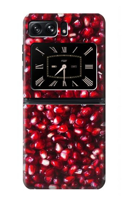 S3757 Pomegranate Hülle Schutzhülle Taschen für Motorola Moto Razr 2022