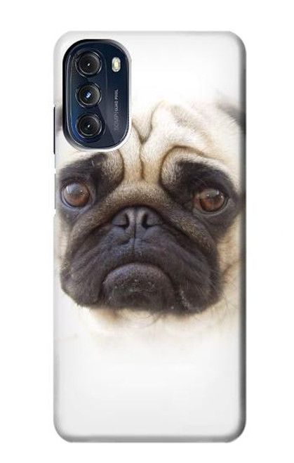 S1852 Pug Dog Hülle Schutzhülle Taschen für Motorola Moto G 5G (2023)
