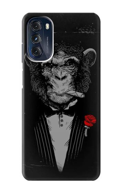 S3167 Funny Monkey God Father Hülle Schutzhülle Taschen für Motorola Moto G 5G (2023)