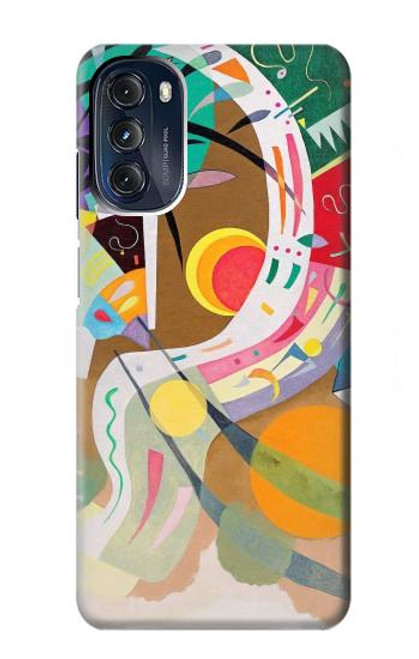 S3346 Vasily Kandinsky Guggenheim Hülle Schutzhülle Taschen für Motorola Moto G 5G (2023)