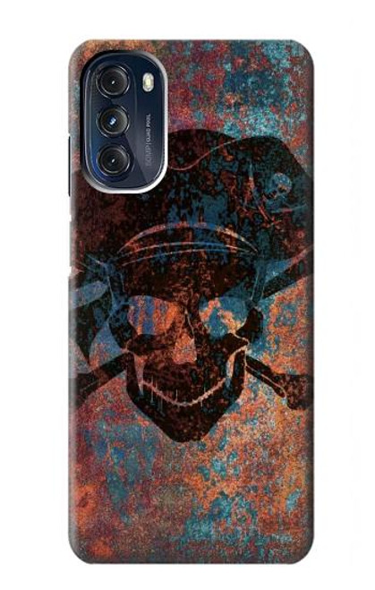 S3895 Pirate Skull Metal Hülle Schutzhülle Taschen für Motorola Moto G 5G (2023)