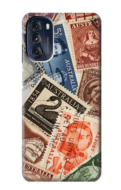 S3900 Stamps Hülle Schutzhülle Taschen für Motorola Moto G 5G (2023)