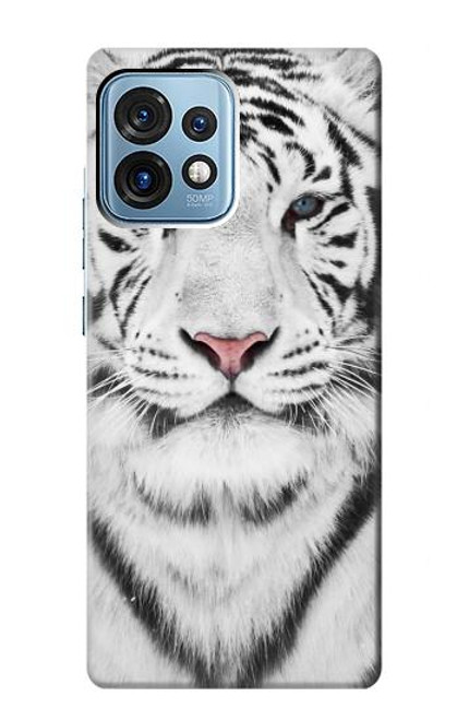 S2553 White Tiger Hülle Schutzhülle Taschen für Motorola Edge+ (2023), X40, X40 Pro, Edge 40 Pro