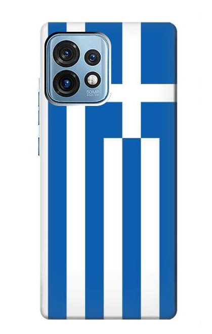 S3102 Flag of Greece Hülle Schutzhülle Taschen für Motorola Edge+ (2023), X40, X40 Pro, Edge 40 Pro