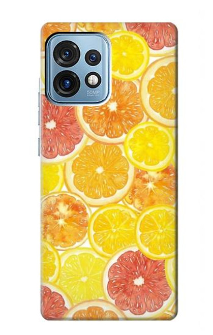 S3408 Lemon Hülle Schutzhülle Taschen für Motorola Edge+ (2023), X40, X40 Pro, Edge 40 Pro