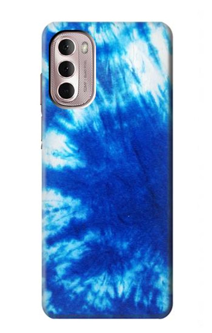 S1869 Tie Dye Blue Hülle Schutzhülle Taschen für Motorola Moto G Stylus 4G (2022)