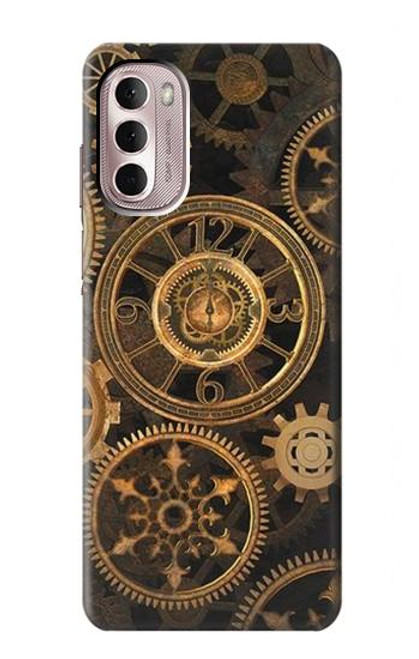 S3442 Clock Gear Hülle Schutzhülle Taschen für Motorola Moto G Stylus 4G (2022)