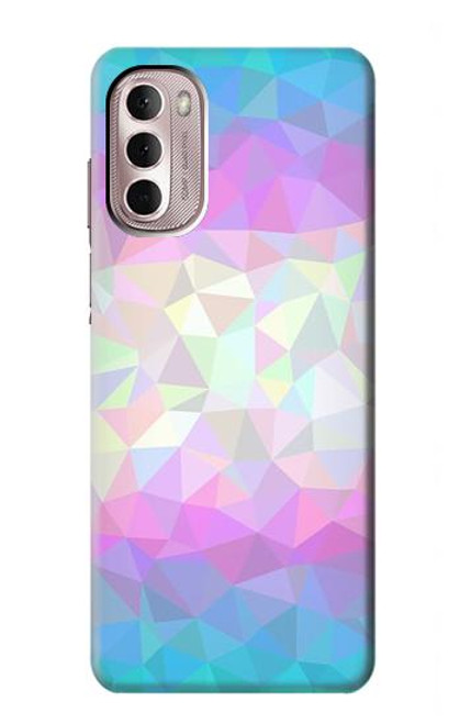 S3747 Trans Flag Polygon Hülle Schutzhülle Taschen für Motorola Moto G Stylus 4G (2022)