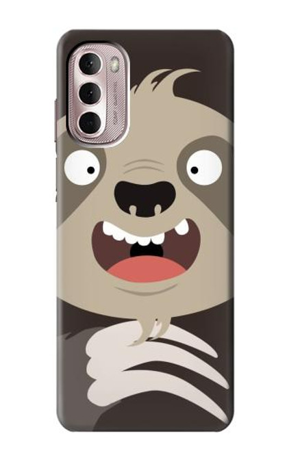 S3855 Sloth Face Cartoon Hülle Schutzhülle Taschen für Motorola Moto G Stylus 4G (2022)