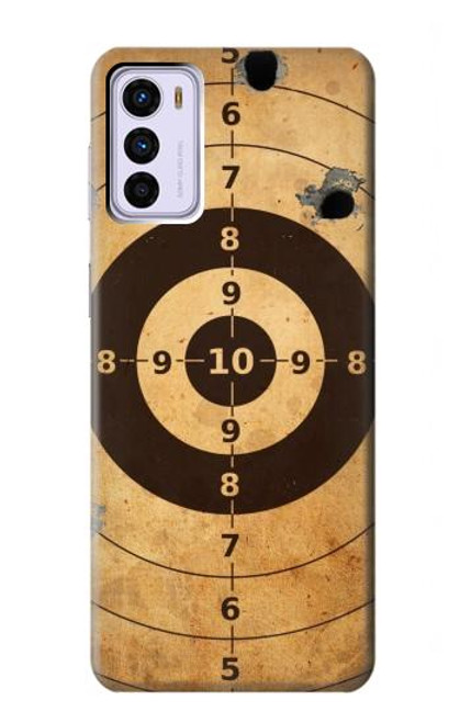 S3894 Paper Gun Shooting Target Hülle Schutzhülle Taschen für Motorola Moto G42