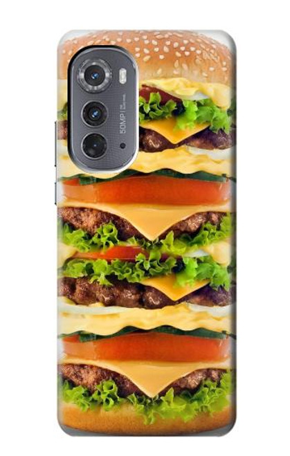 S0790 Hamburger Hülle Schutzhülle Taschen für Motorola Edge (2022)