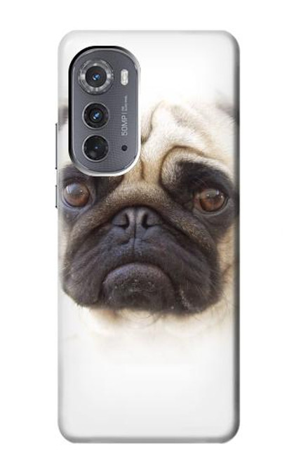 S1852 Pug Dog Hülle Schutzhülle Taschen für Motorola Edge (2022)