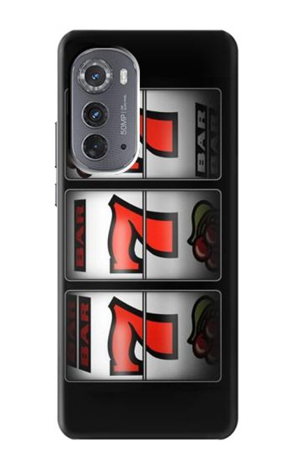 S2406 Slot Machine Lucky 777 Hülle Schutzhülle Taschen für Motorola Edge (2022)