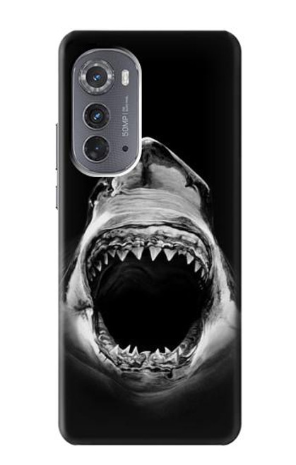 S3100 Great White Shark Hülle Schutzhülle Taschen für Motorola Edge (2022)