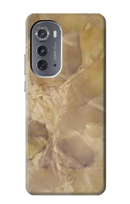 S3240 Yellow Marble Stone Hülle Schutzhülle Taschen für Motorola Edge (2022)