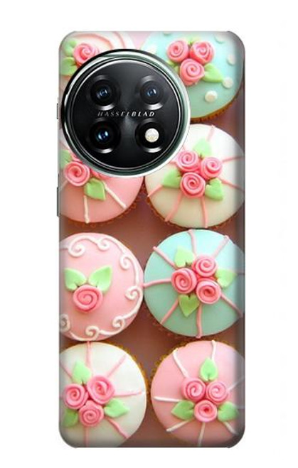 S1718 Yummy Cupcakes Hülle Schutzhülle Taschen für OnePlus 11
