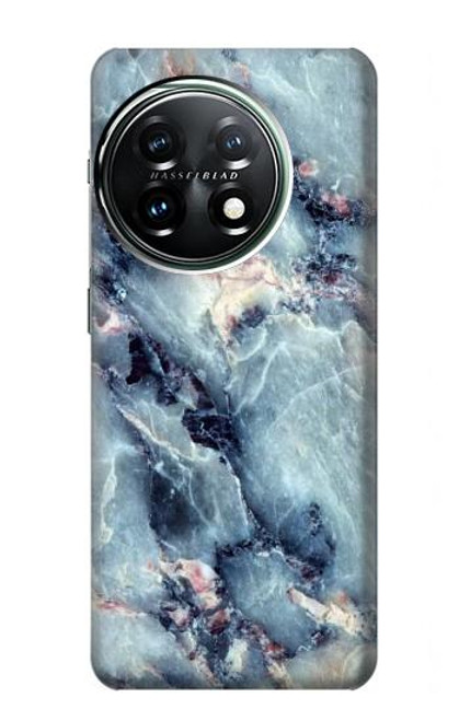 S2689 Blue Marble Texture Graphic Printed Hülle Schutzhülle Taschen für OnePlus 11