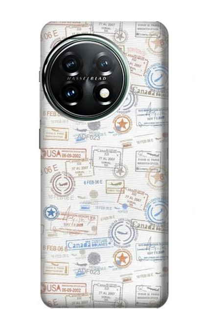S3903 Travel Stamps Hülle Schutzhülle Taschen für OnePlus 11