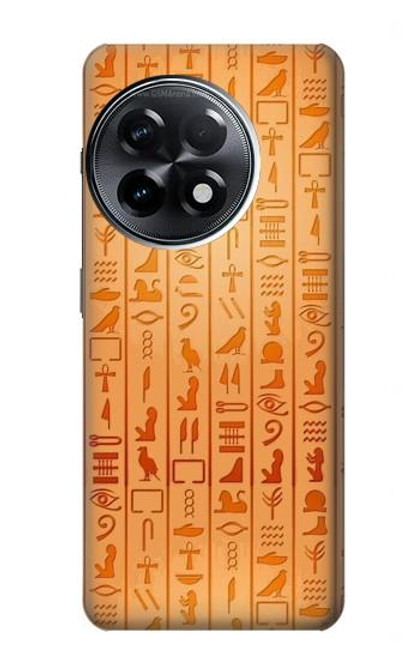 S3440 Egyptian Hieroglyphs Hülle Schutzhülle Taschen für OnePlus 11R