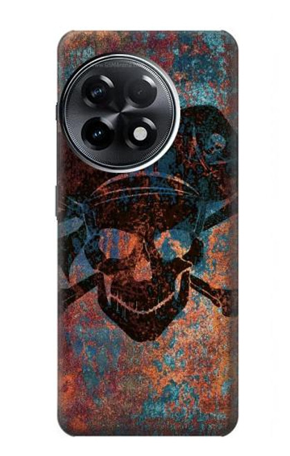 S3895 Pirate Skull Metal Hülle Schutzhülle Taschen für OnePlus 11R