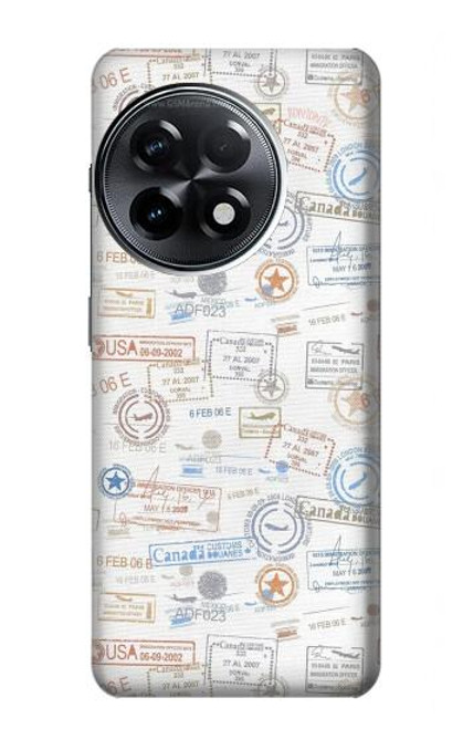 S3903 Travel Stamps Hülle Schutzhülle Taschen für OnePlus 11R