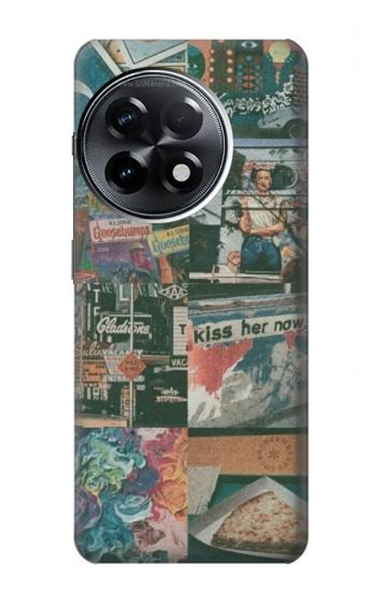 S3909 Vintage Poster Hülle Schutzhülle Taschen für OnePlus 11R