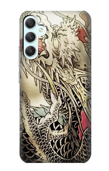 S0122 Yakuza Tattoo Hülle Schutzhülle Taschen für Samsung Galaxy A34 5G