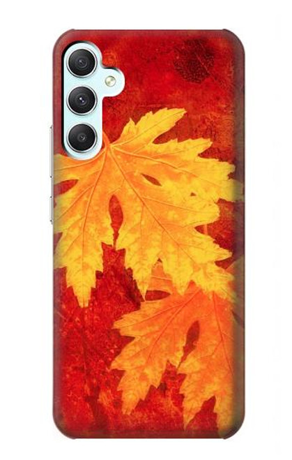 S0479 Maple Leaf Hülle Schutzhülle Taschen für Samsung Galaxy A34 5G