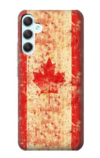 S1603 Canada Flag Old Vintage Hülle Schutzhülle Taschen für Samsung Galaxy A34 5G