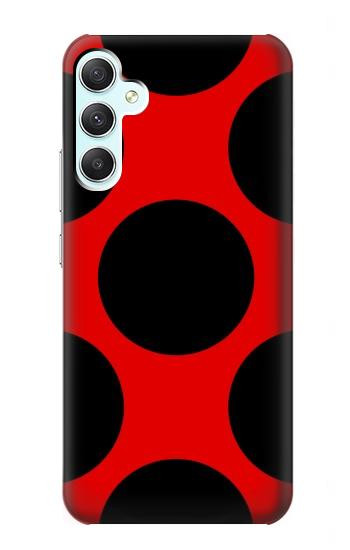 S1829 Ladybugs Dot Pattern Hülle Schutzhülle Taschen für Samsung Galaxy A34 5G