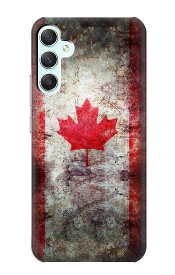 S2490 Canada Maple Leaf Flag Texture Hülle Schutzhülle Taschen für Samsung Galaxy A34 5G