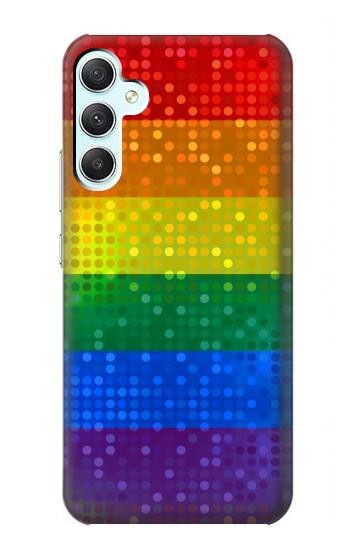 S2683 Rainbow LGBT Pride Flag Hülle Schutzhülle Taschen für Samsung Galaxy A34 5G