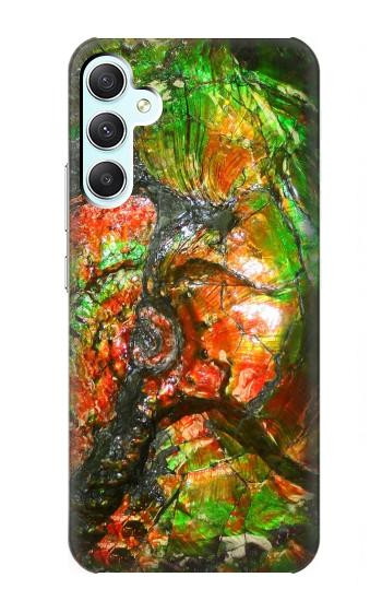 S2694 Ammonite Fossil Hülle Schutzhülle Taschen für Samsung Galaxy A34 5G