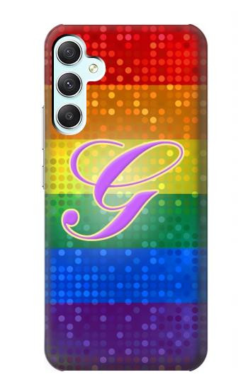 S2899 Rainbow LGBT Gay Pride Flag Hülle Schutzhülle Taschen für Samsung Galaxy A34 5G