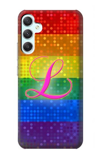 S2900 Rainbow LGBT Lesbian Pride Flag Hülle Schutzhülle Taschen für Samsung Galaxy A34 5G