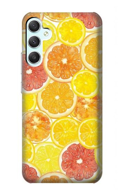S3408 Lemon Hülle Schutzhülle Taschen für Samsung Galaxy A34 5G