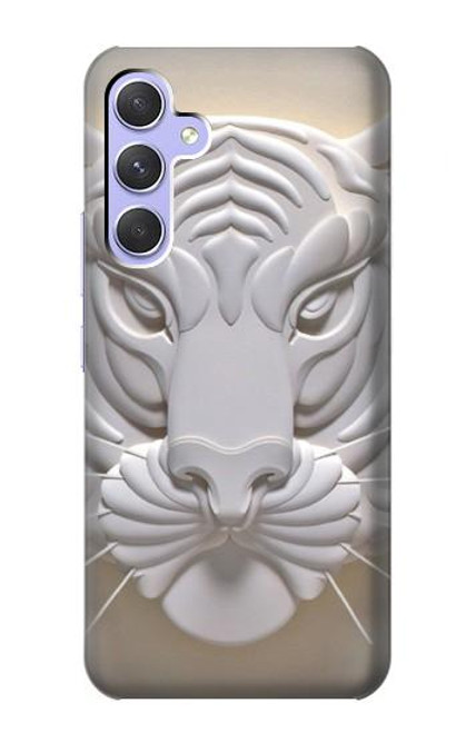S0574 Tiger Carving Hülle Schutzhülle Taschen für Samsung Galaxy A54 5G
