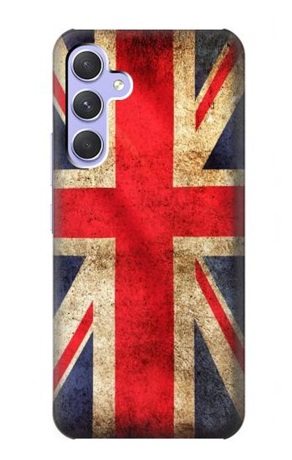 S2303 British UK Vintage Flag Hülle Schutzhülle Taschen für Samsung Galaxy A54 5G