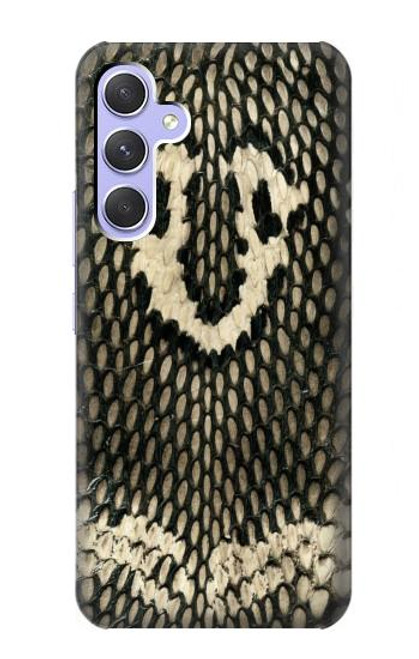 S2711 King Cobra Snake Skin Graphic Printed Hülle Schutzhülle Taschen für Samsung Galaxy A54 5G
