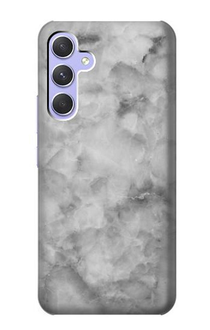 S2845 Gray Marble Texture Hülle Schutzhülle Taschen für Samsung Galaxy A54 5G