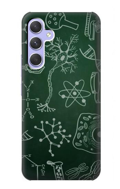 S3211 Science Green Board Hülle Schutzhülle Taschen für Samsung Galaxy A54 5G