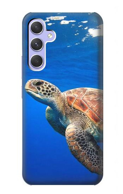 S3898 Sea Turtle Hülle Schutzhülle Taschen für Samsung Galaxy A54 5G