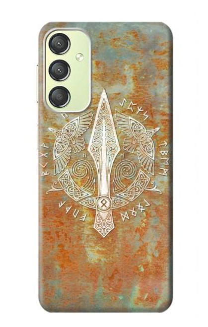 S3827 Gungnir Spear of Odin Norse Viking Symbol Hülle Schutzhülle Taschen für Samsung Galaxy A24 4G