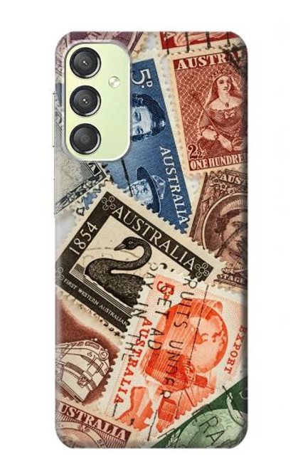 S3900 Stamps Hülle Schutzhülle Taschen für Samsung Galaxy A24 4G
