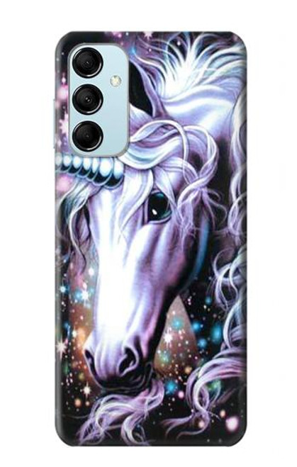 S0749 Unicorn Horse Hülle Schutzhülle Taschen für Samsung Galaxy M14