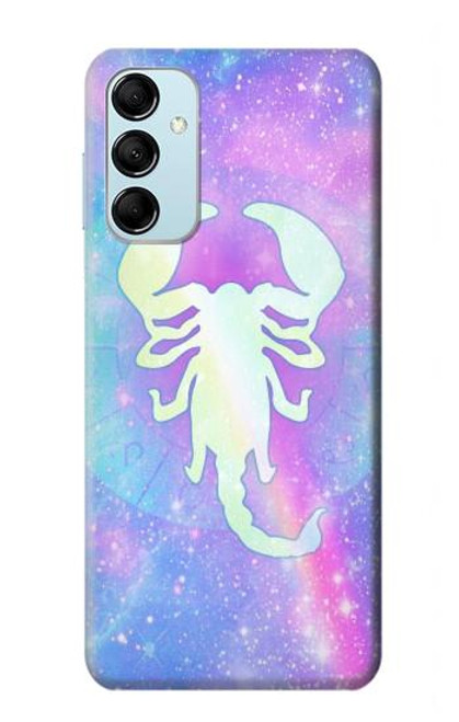 S3267 Zodiac Scorpio Hülle Schutzhülle Taschen für Samsung Galaxy M14