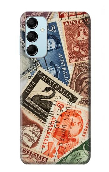 S3900 Stamps Hülle Schutzhülle Taschen für Samsung Galaxy M14