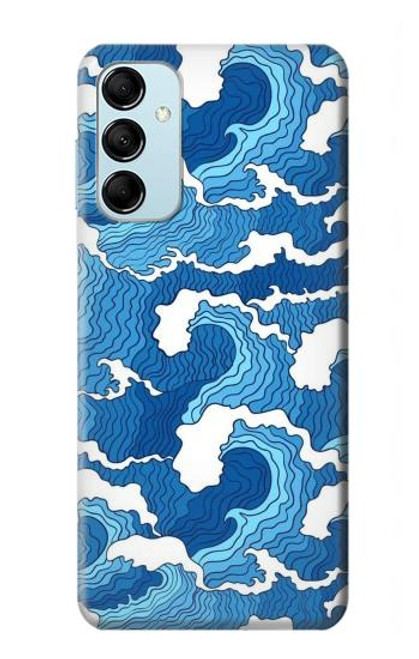 S3901 Aesthetic Storm Ocean Waves Hülle Schutzhülle Taschen für Samsung Galaxy M14